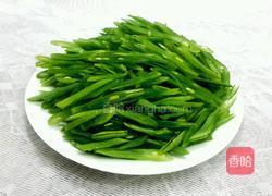 素炒豆角的做法图解3