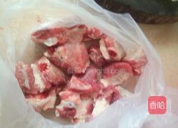 嫩菜笋子炖排骨的做法图解1