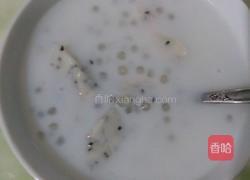 椰子汁水果西米露的做法图解5