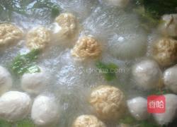 肉丸汤河粉的做法图解2