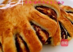 豆沙花式面包的做法图解5