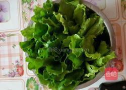 蚬肉生菜包简易版的做法图解1