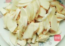 春笋肉片打卤面的做法图解1