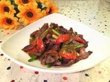 辣椒炒鸭胗