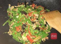 青椒炒肉丝的做法图解9