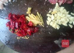 肉炒花菜的做法图解3