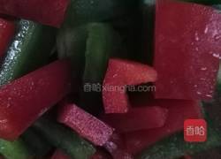 豆腐炒肉的做法图解2