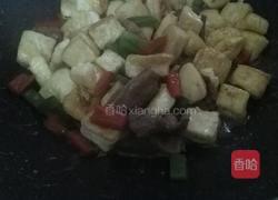 豆腐炒肉的做法图解6