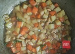 土豆胡萝卜肉闷饭的做法图解4