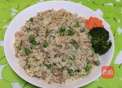 三文鱼炒饭的做法图解12