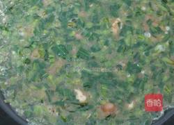 空心菜瘦肉蛋饼的做法图解5