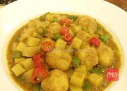 咖喱豆腐丸的做法图解4