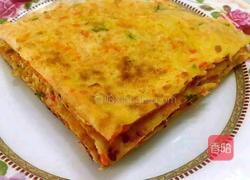 胡萝卜鸡蛋饼的做法图解7