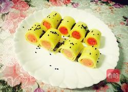 鸡蛋饼卷。的做法图解14