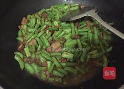 豆角焖面的做法图解4