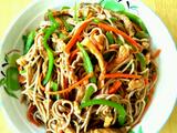 尖椒肉丝炒面