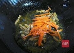 白地瓜炒肉丝的做法图解4