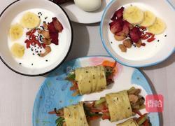 减肥餐：鸡肉三丝卷的做法图解5