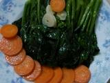素炒芥兰菜