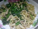 韭菜肉丝