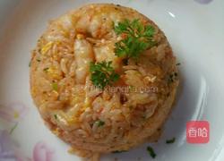 虾仁番茄蛋炒米饭的做法图解7