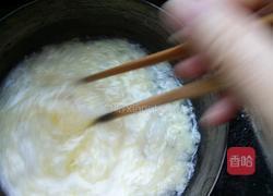 甜酒冲蛋（漂亮）蛋花～街边版的做法图解3