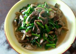 韭菜炒平菇