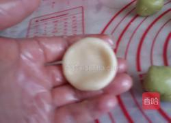 抹茶红豆奶黄酥的做法图解11