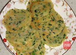 韭菜胡萝卜鸡蛋饼的做法图解3