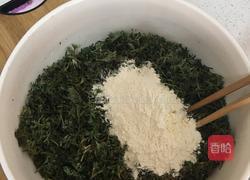 白蒿蒸菜的做法图解3