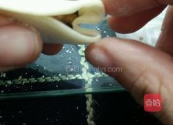 白菜猪肉饺子(麦穗饺子包法)的做法图解7