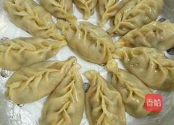 白菜猪肉饺子(麦穗饺子包法)的做法图解13