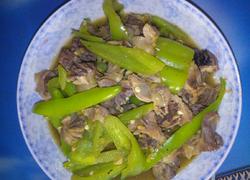 虎皮椒炒鸡肾