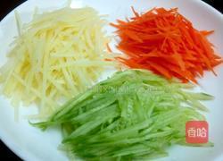 三丝蛋米卷的做法图解4