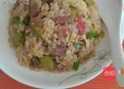 果蔬炒饭的做法图解9