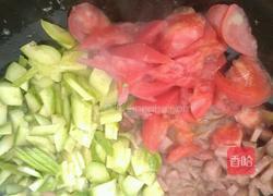 果蔬炒饭的做法图解4