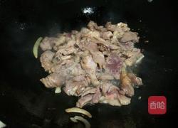 炒羊肉的做法图解2