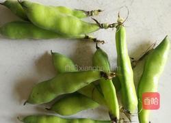 蚕豆糯米饼的做法图解1