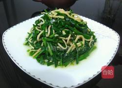 韭菜炒百叶的做法图解7