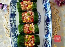 酿黄瓜?的做法图解8