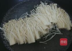 金针菇蒜蓉开背虾的做法图解3