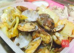 卷心菜炒海瓜子的做法图解8