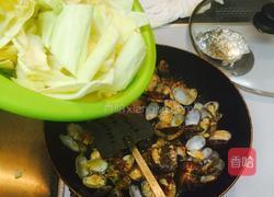 卷心菜炒海瓜子的做法图解6
