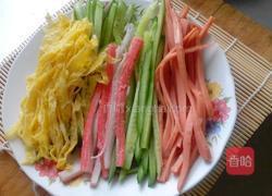 两个口味的紫菜包饭的做法图解1