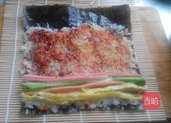 两个口味的紫菜包饭的做法图解4