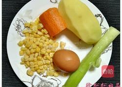 玉米粒土豆饼的做法图解1