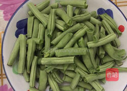豆角焖面的做法图解3