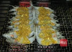 烤蒜蓉开边虾的做法图解4