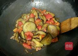 番茄烧茄子的做法图解7