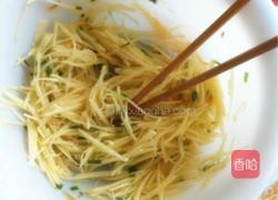 土豆丝饼的做法图解3